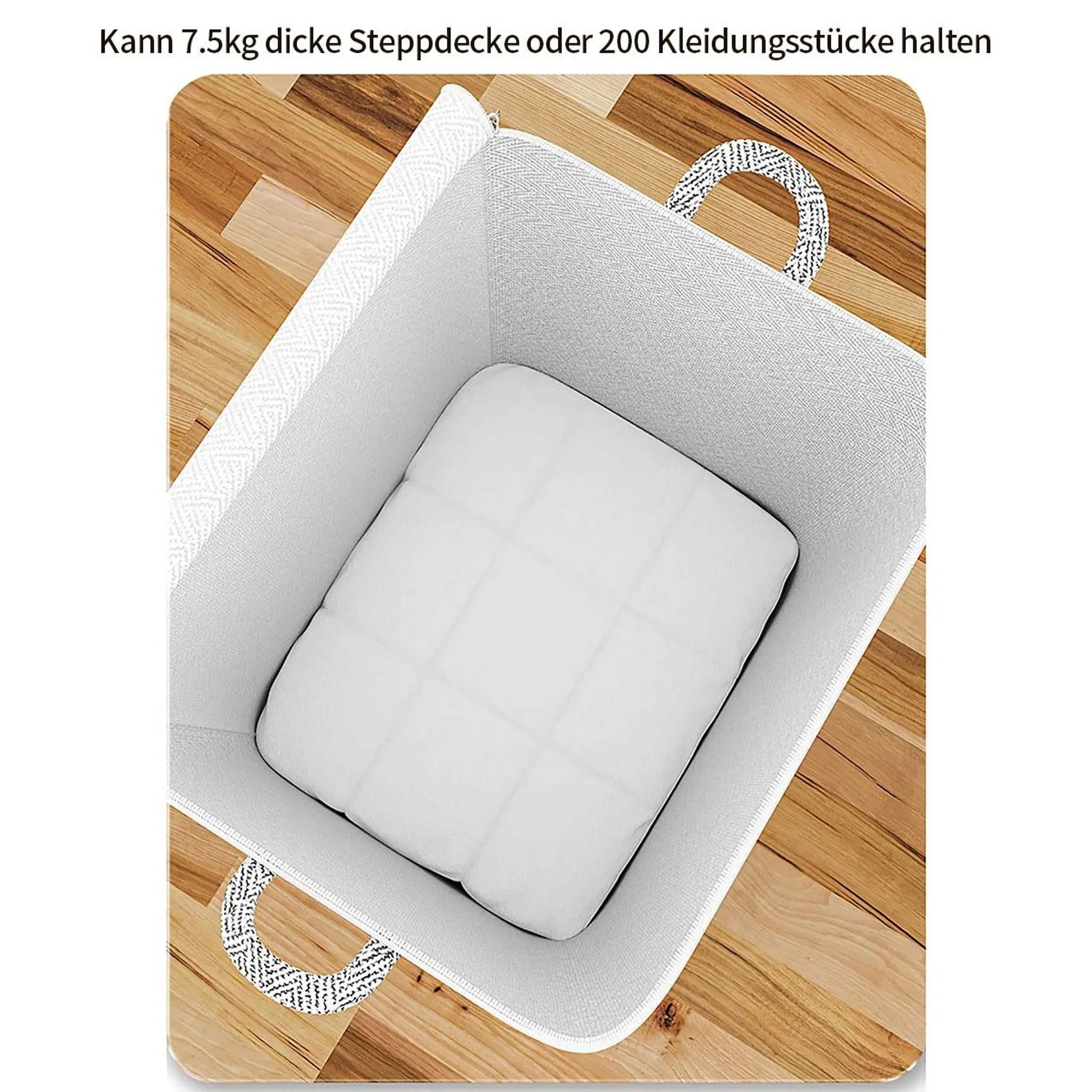 Aufbewahrungstasche für Kleidung – 110 L, feuchtigkeitsbeständig
